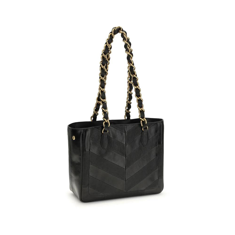 Sac bandoulière Valentino Garavani Bos Taurus en cuir nappa noir et veau