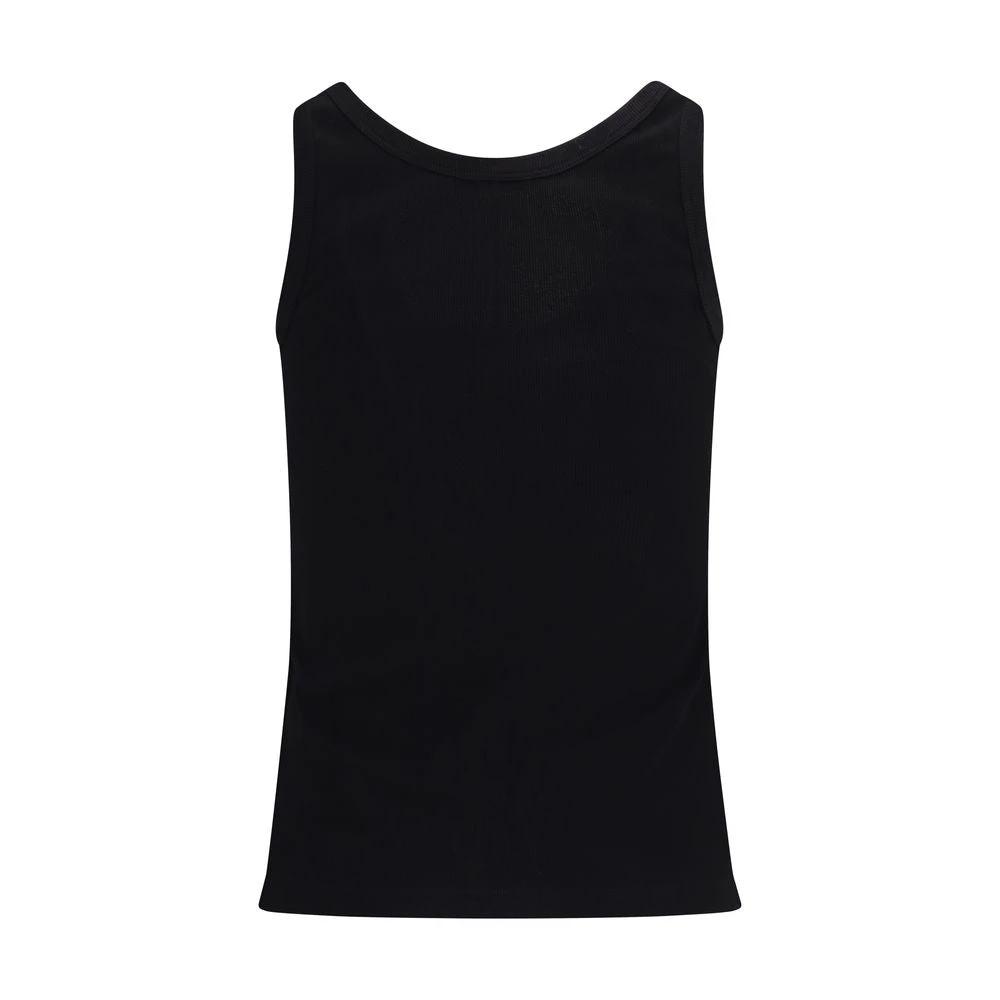 Versace Black Cotton Top by Versace