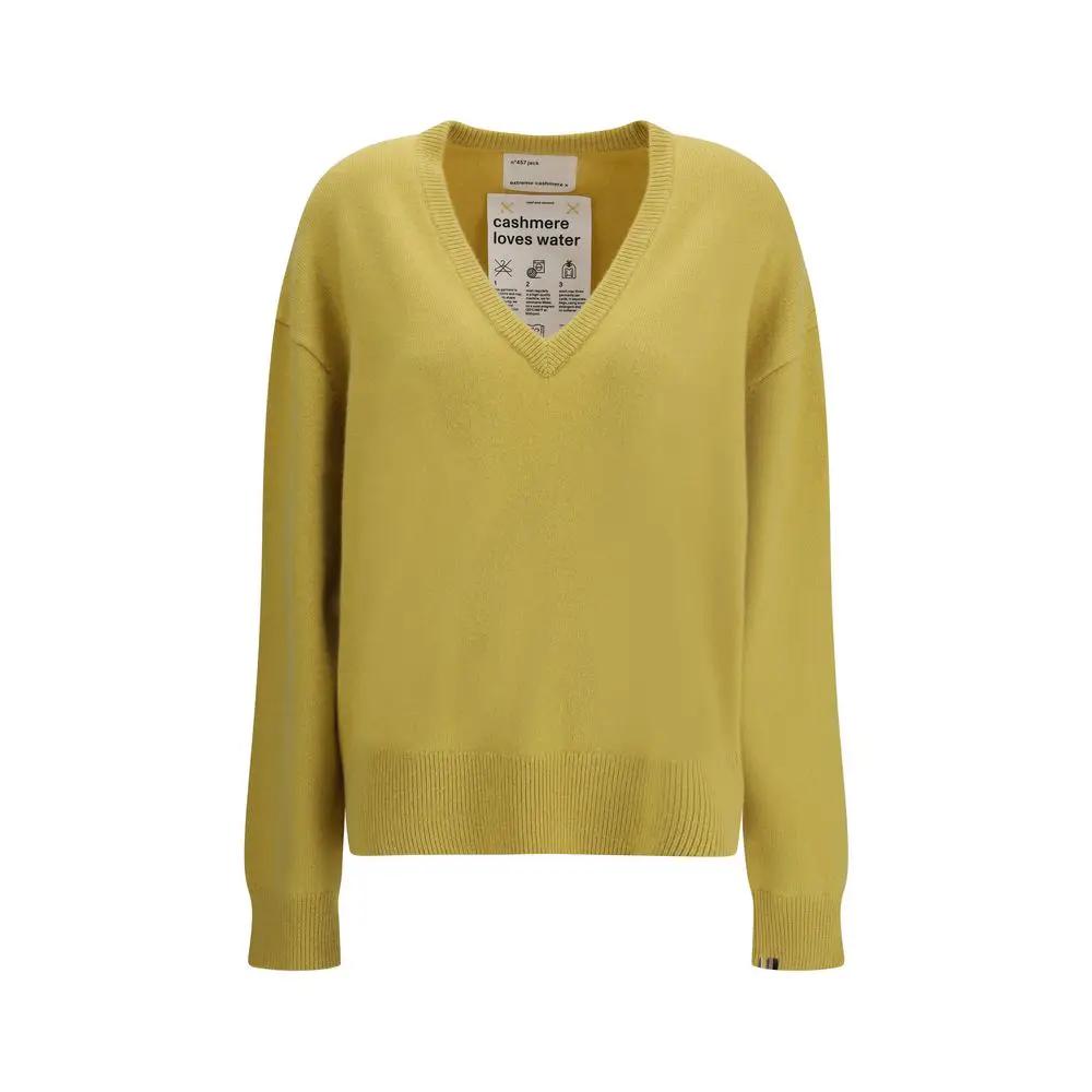Extreme Cashmere Extreme Cashmere Bicolor Cashmere Sweatshirt