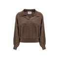 Lisa Yang Brown Cashmere Sweater