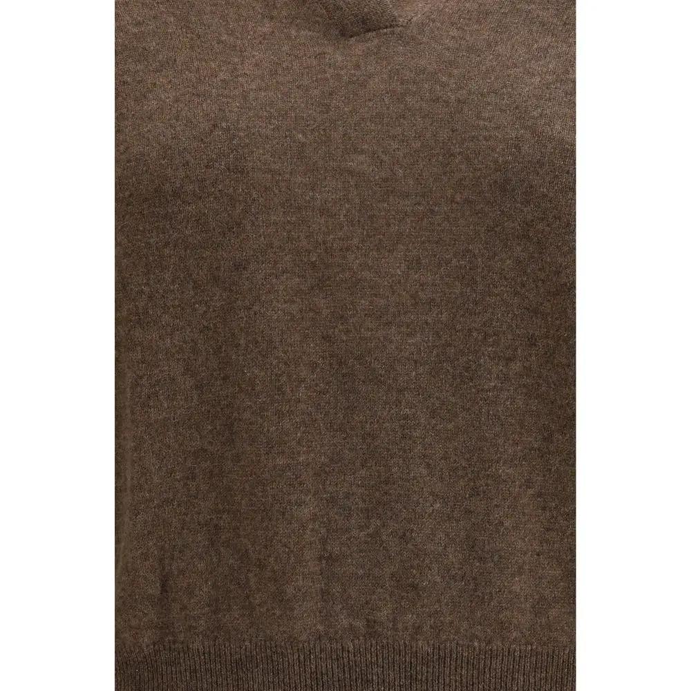 Lisa Yang Brown Cashmere Sweater
