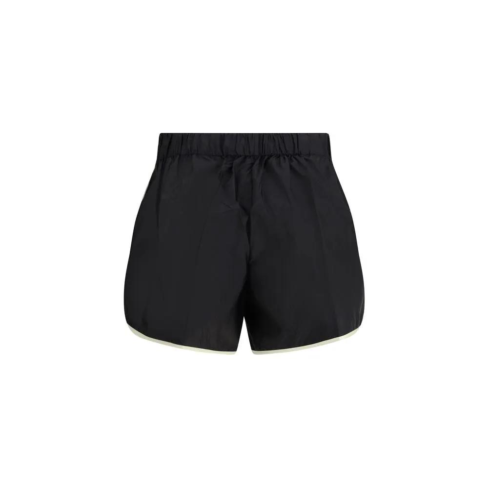 Prada Black Recycled Polyamide Bermuda Shorts