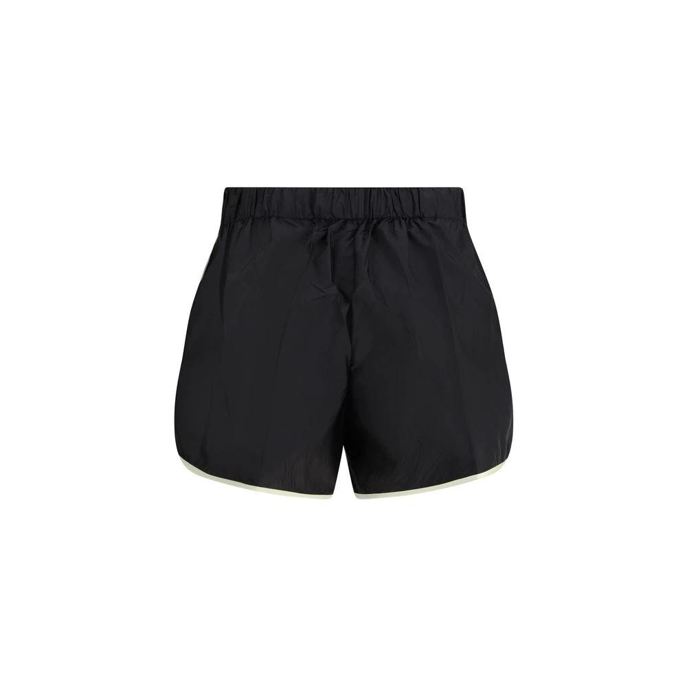 Prada Black Recycled Polyamide Bermuda Shorts by Prada