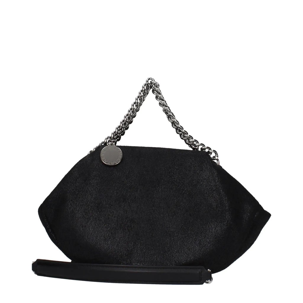 Sac à main en cuir noir Stella McCartney