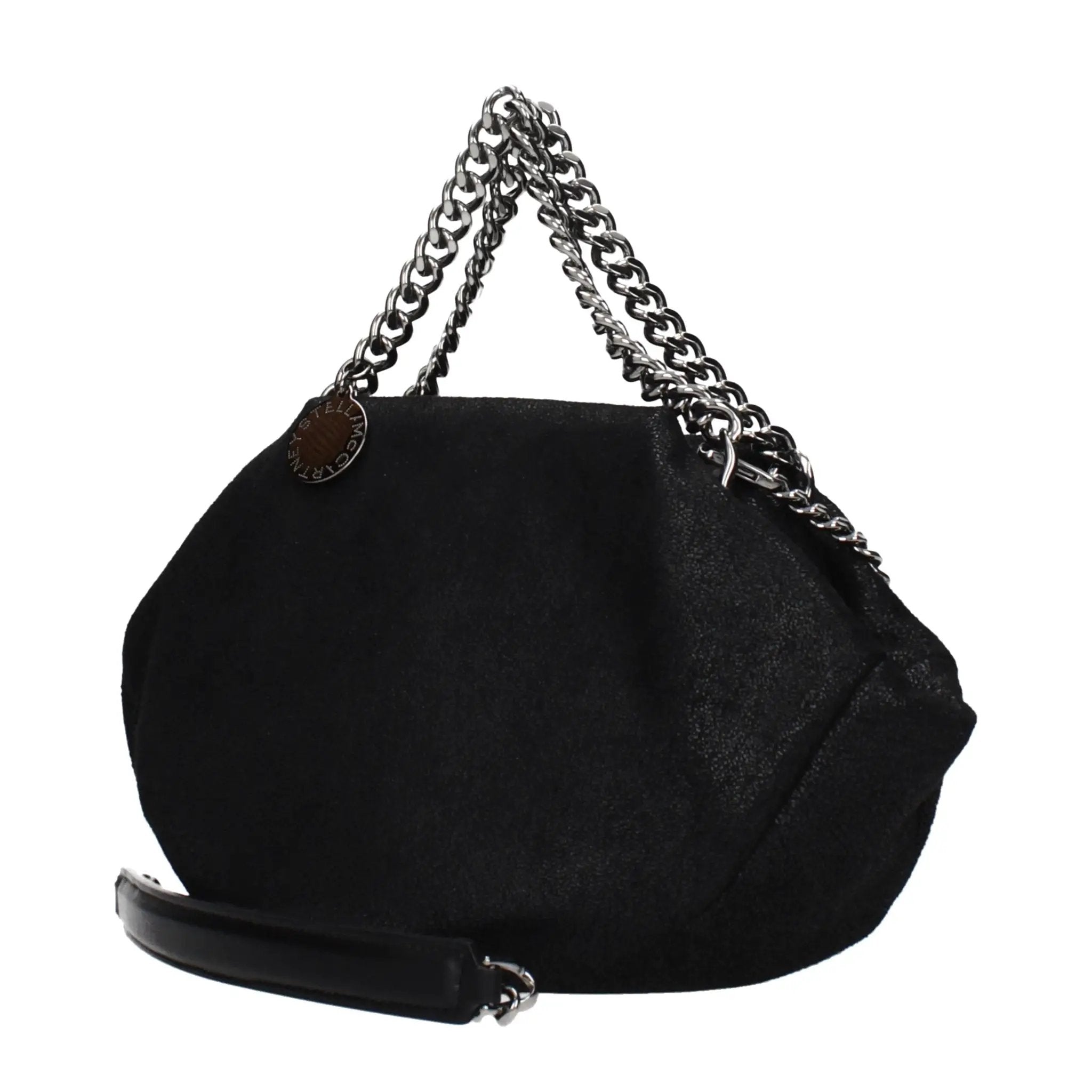 Sac à main en cuir noir Stella McCartney