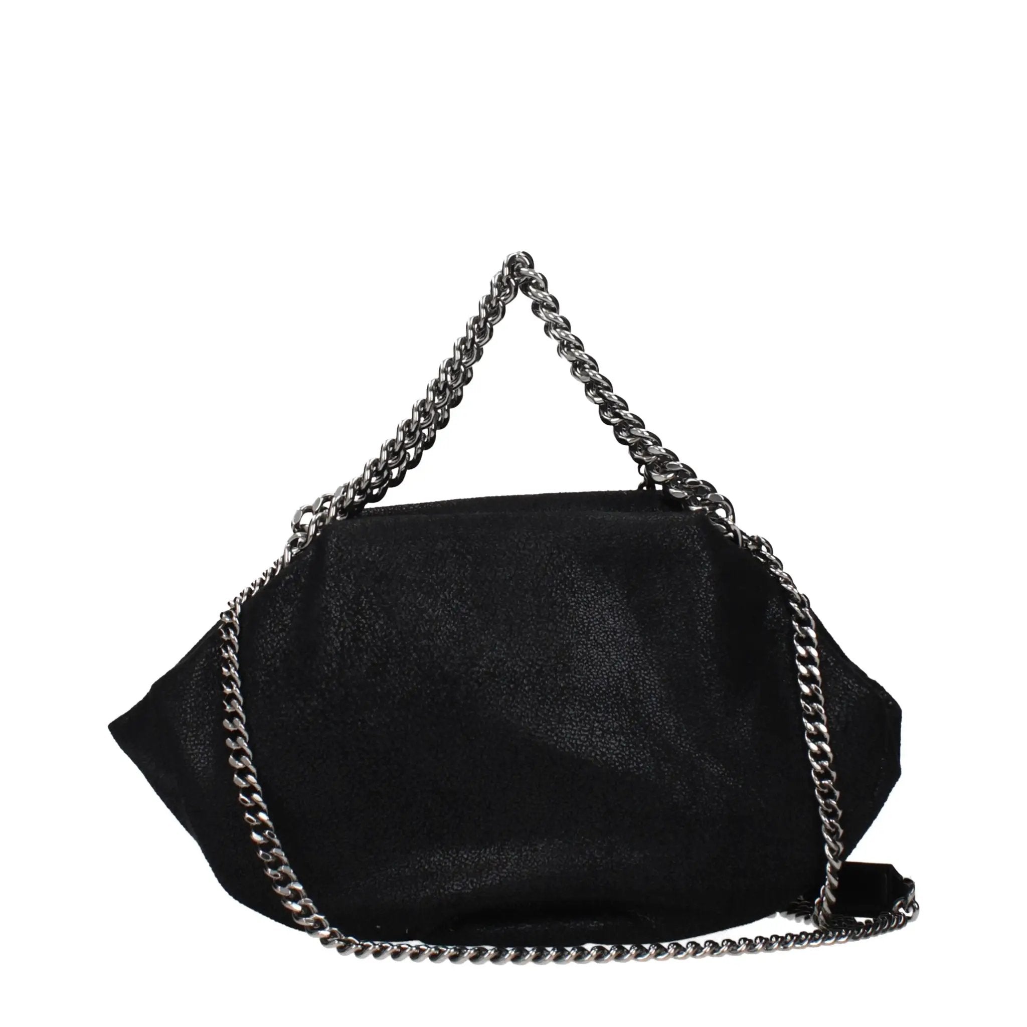 Sac à main en cuir noir Stella McCartney