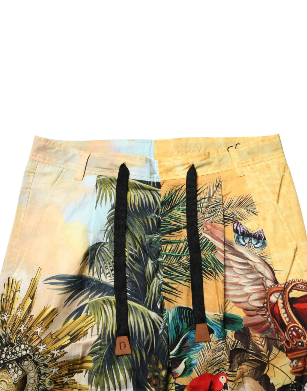 Dolce & Gabbana Multicolor Tropical King Lounge Trouser Pants by Dolce & Gabbana