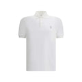 Brunello Cucinelli White Cotton Polo Shirt