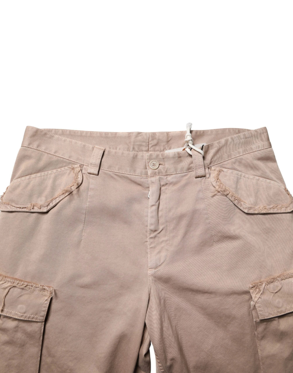 Dolce & Gabbana Beige Straight Cargo Chino Men Trouser Pants by Dolce & Gabbana