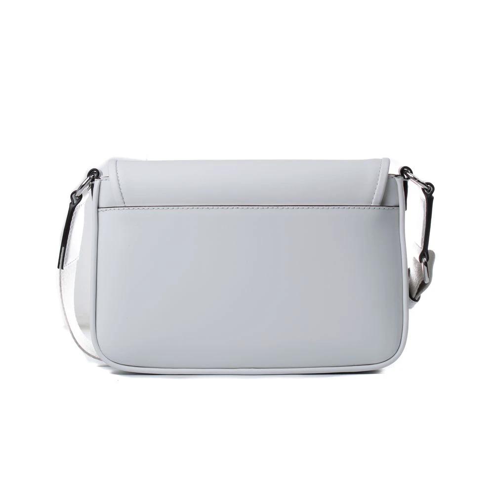 Michael Kors White Leather Shoulder Bag by Michael Kors