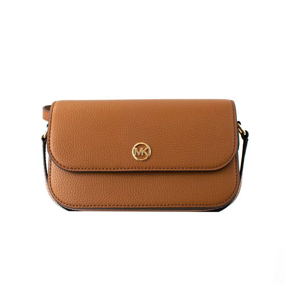 Michael Kors Brown Leather Crossbody Bag by Michael Kors