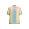 Casablanca Multicolor Silk Pattern Shirt by Casablanca
