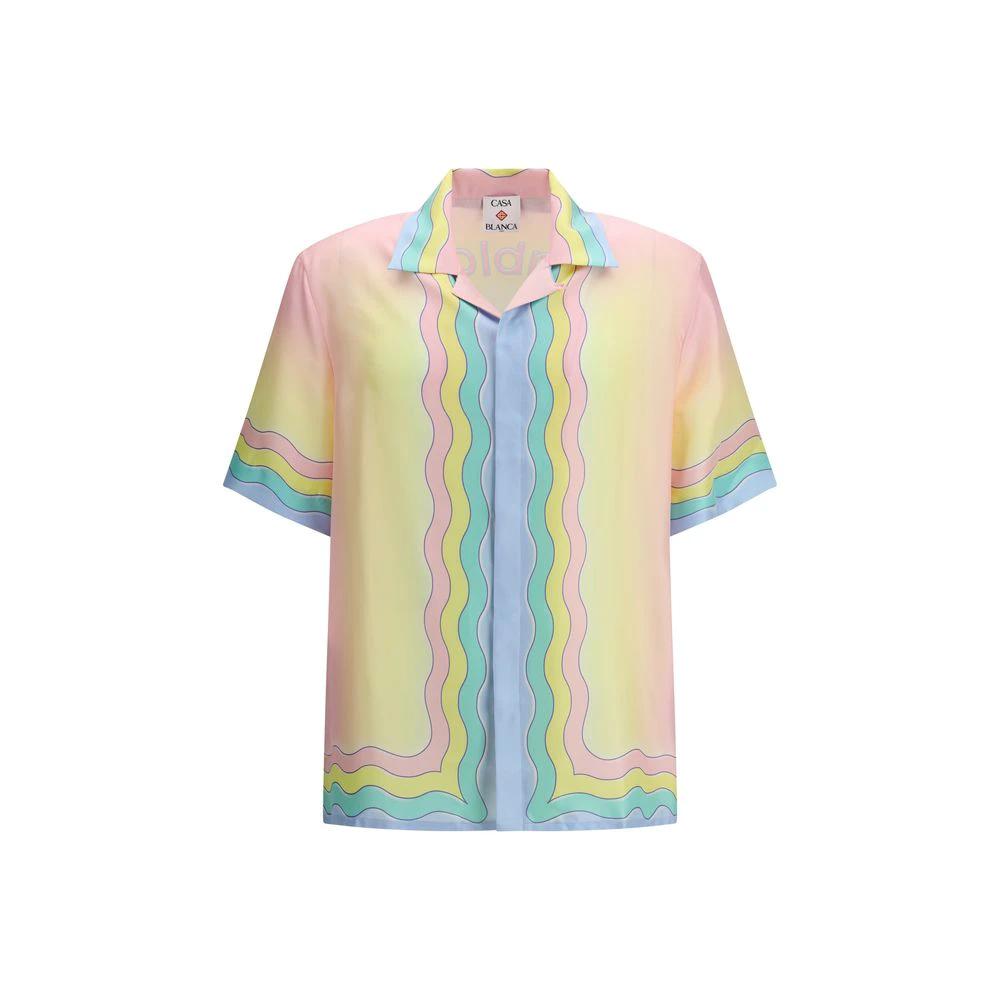 Casablanca Multicolor Silk Pattern Shirt by Casablanca