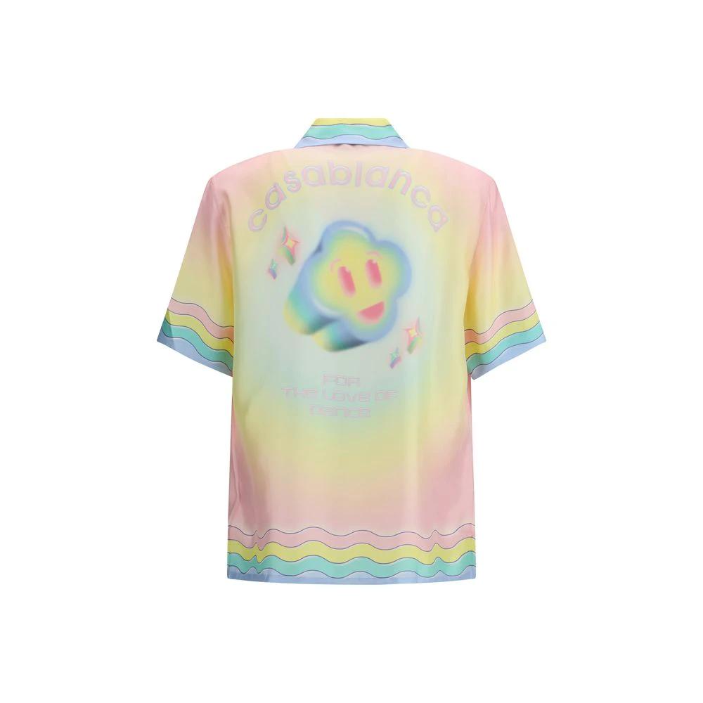 Casablanca Multicolor Silk Pattern Shirt by Casablanca