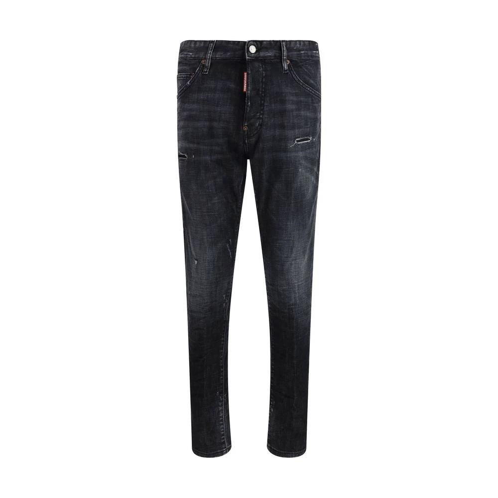 Dsquared² Black Cotton Jeans Denim by Dsquared²