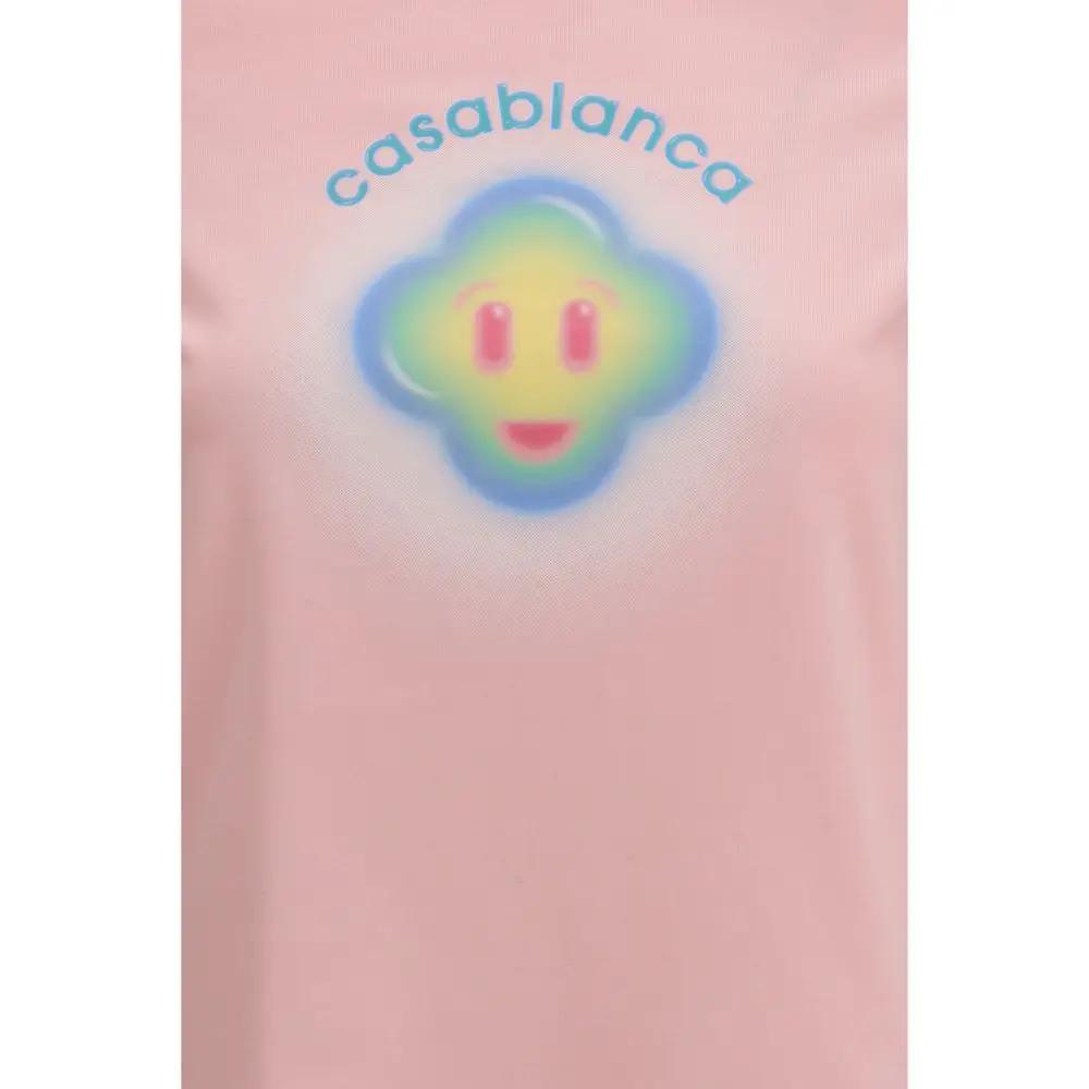 Casablanca Multicolor Cotton T-Shirt
