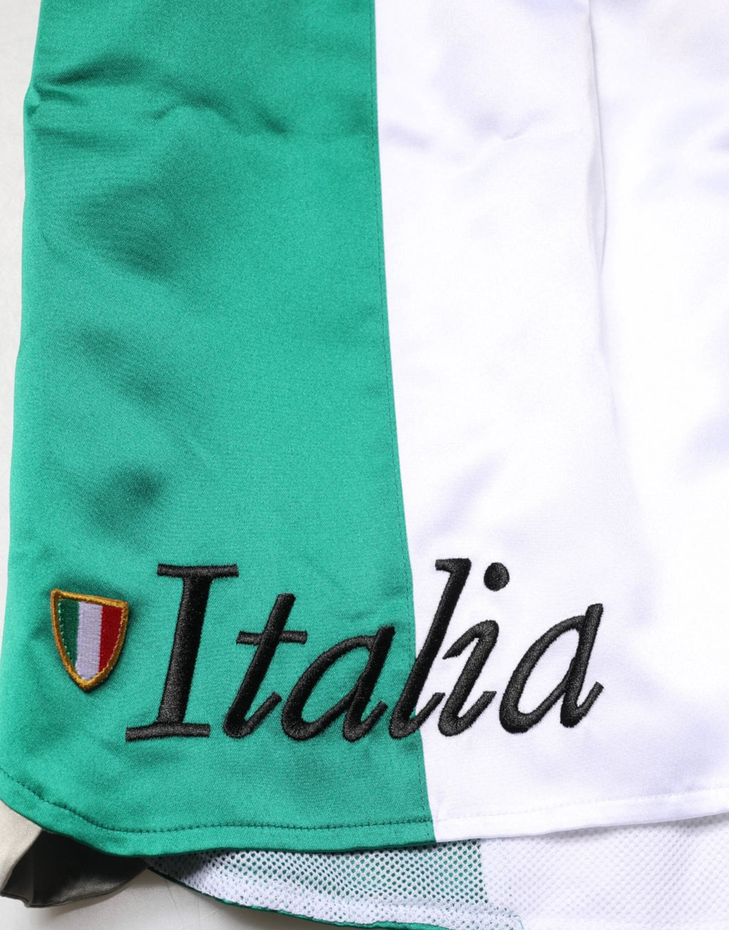 Dolce & Gabbana Multicolor Italia Polyester Bermuda Shorts by Dolce & Gabbana
