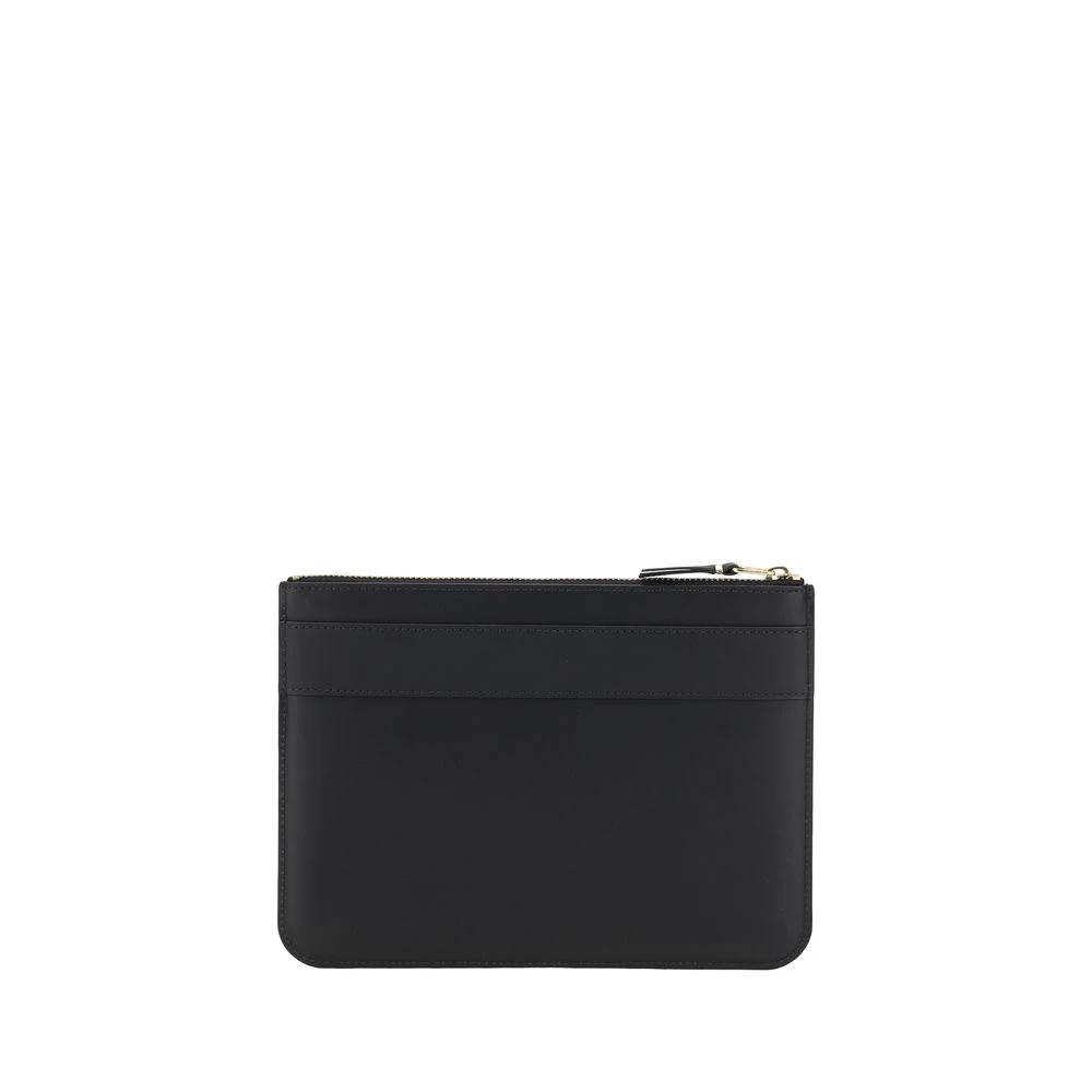 Comme Des Garçons Black Calf Leather Bos Taurus Wallet by Comme Des Garçons