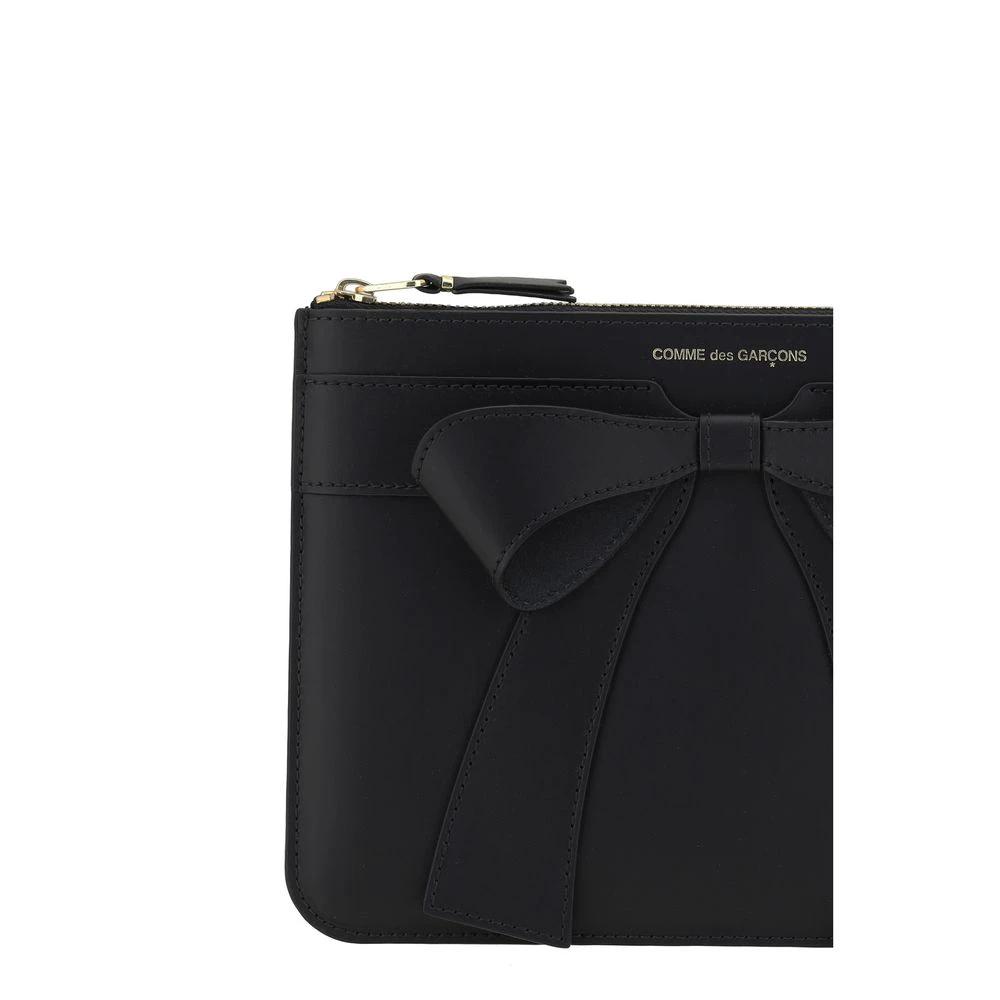 Comme Des Garçons Black Calf Leather Bos Taurus Wallet by Comme Des Garçons