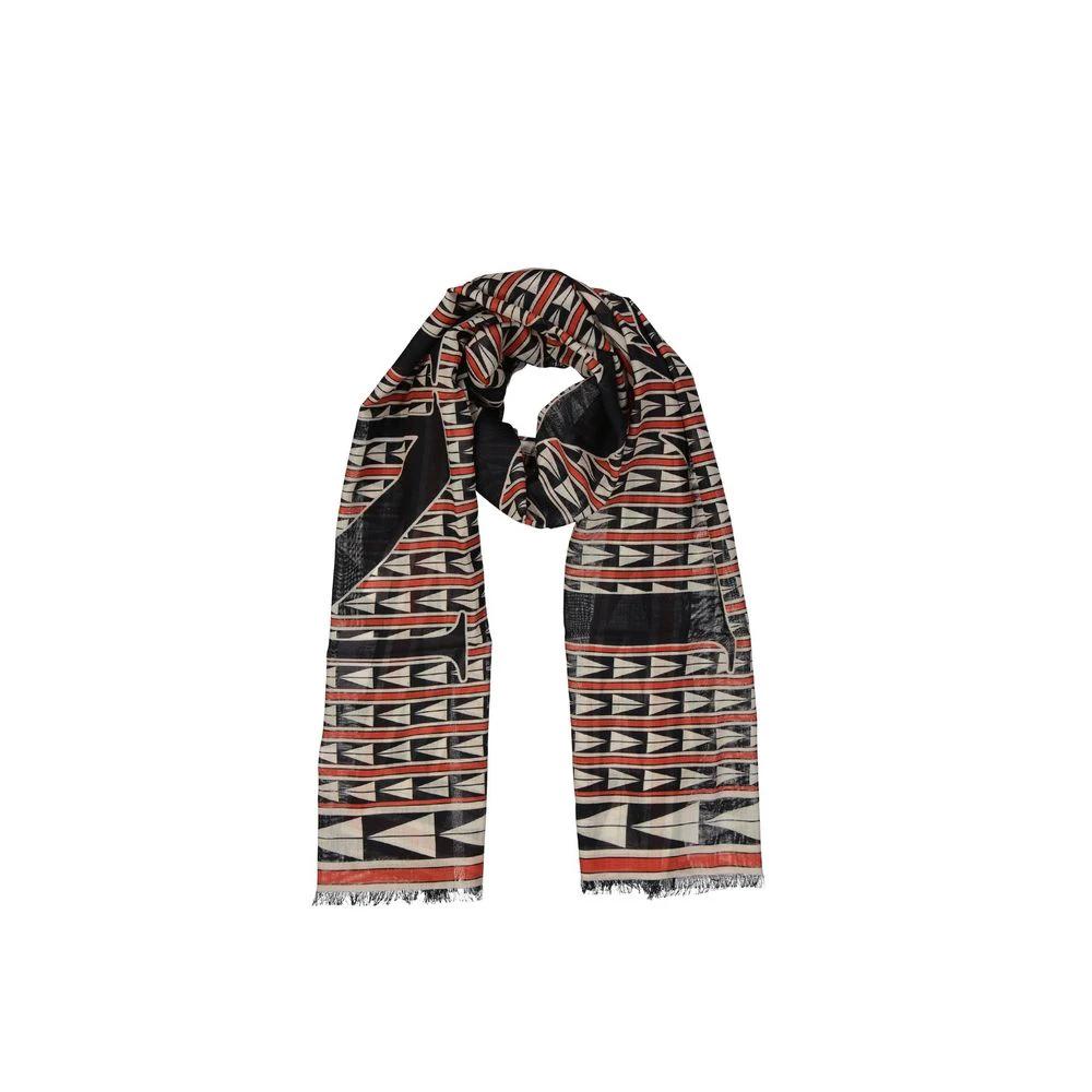 Lanvin Black Wool Scarf by Lanvin