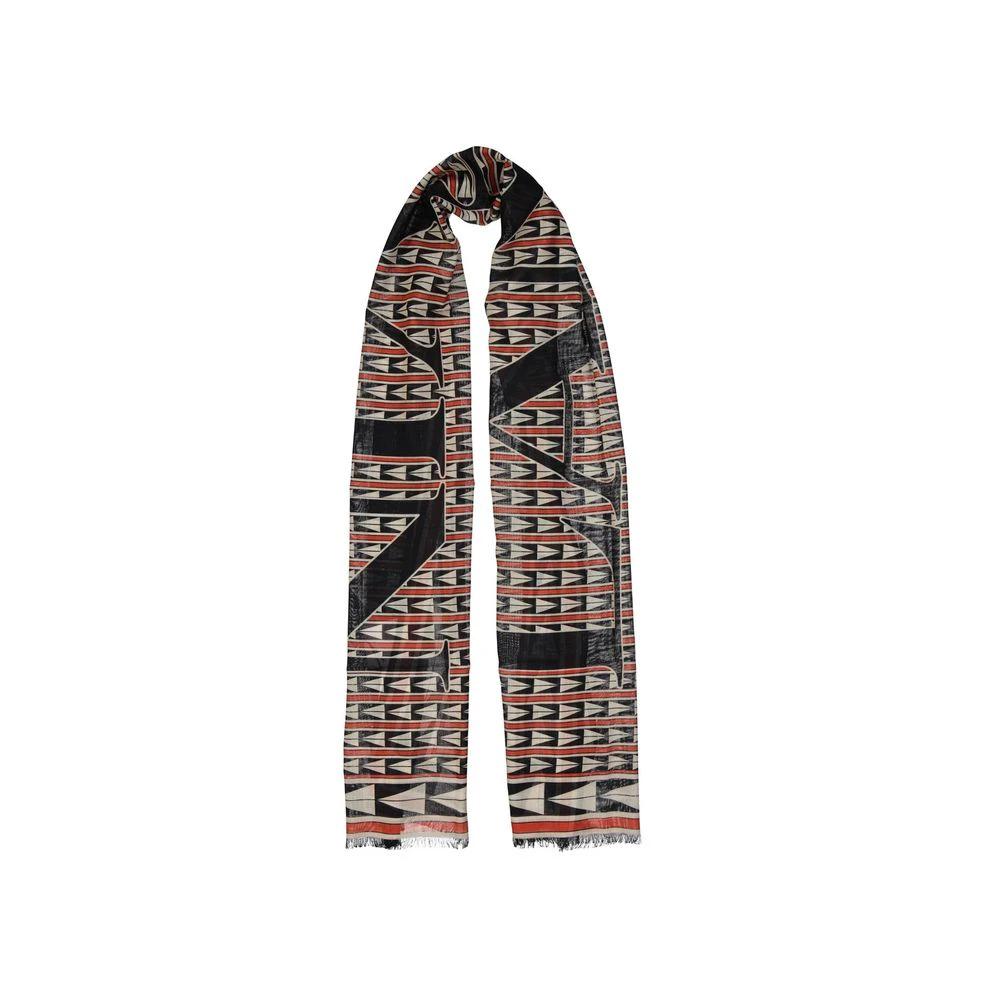 Lanvin Black Wool Scarf by Lanvin
