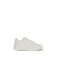 Valentino Garavani White Calf Leather Bos Taurus Low Top Sneakers by Valentino Garavani