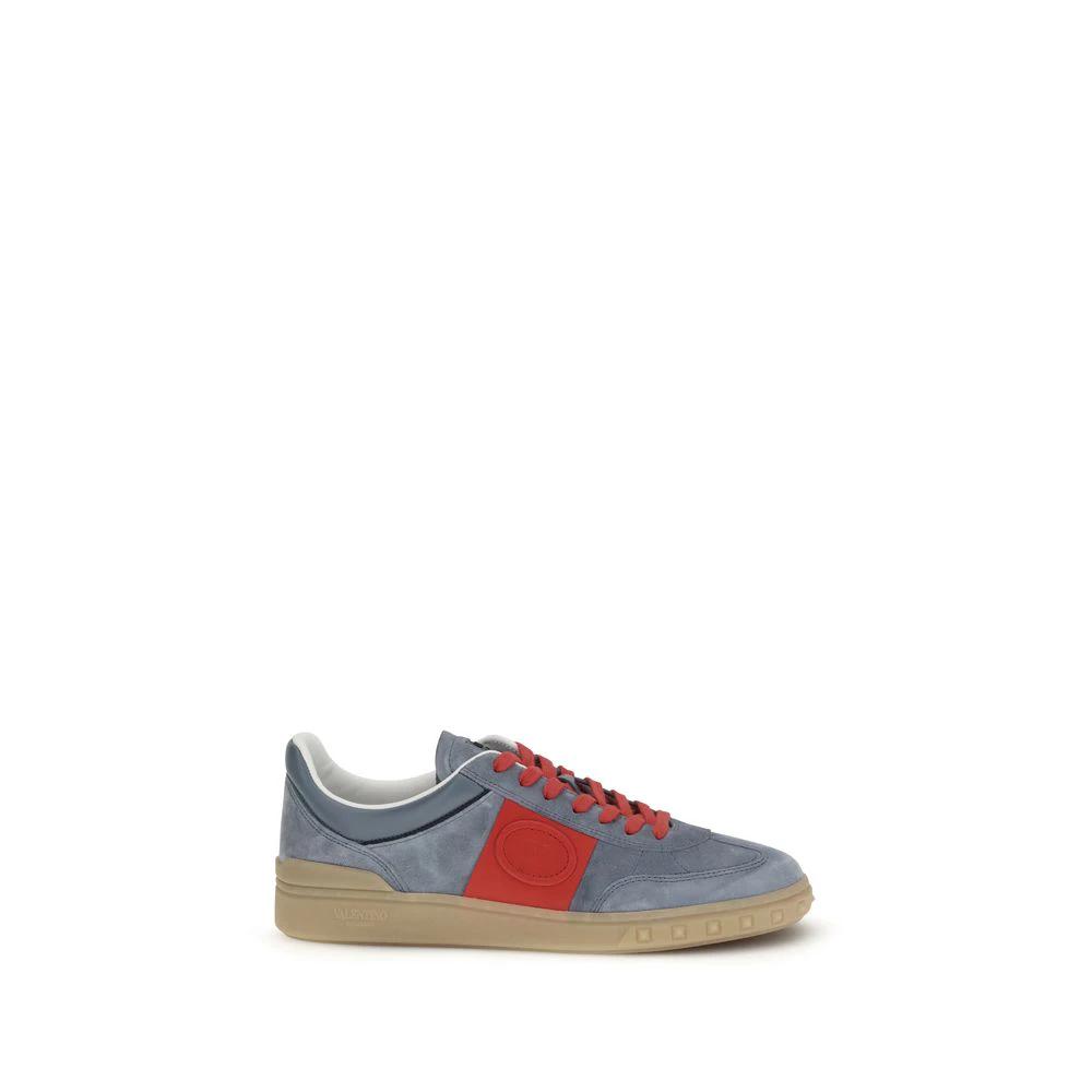 Valentino Garavani Multicolor Calf Leather Bos Taurus Low Top Sneakers by Valentino Garavani