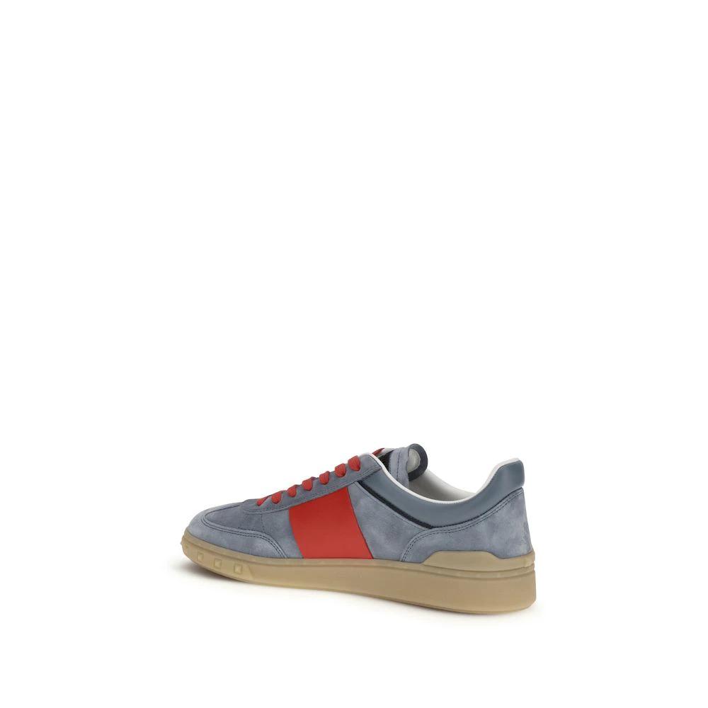 Valentino Garavani Multicolor Calf Leather Bos Taurus Low Top Sneakers by Valentino Garavani