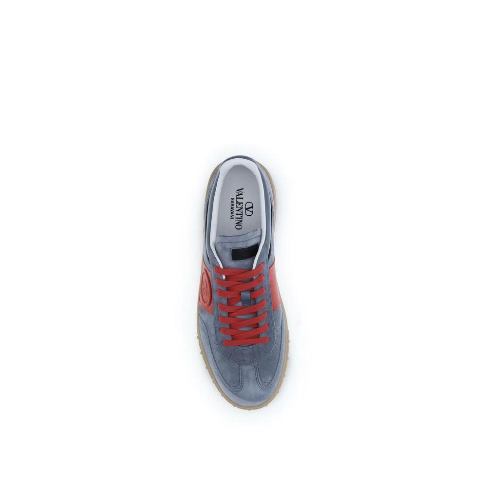 Valentino Garavani Multicolor Calf Leather Bos Taurus Low Top Sneakers by Valentino Garavani