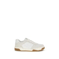 Valentino Garavani White Calf Leather Bos Taurus Athletic Sneakers by Valentino Garavani