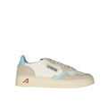 Baskets basses en cuir blanc Autry