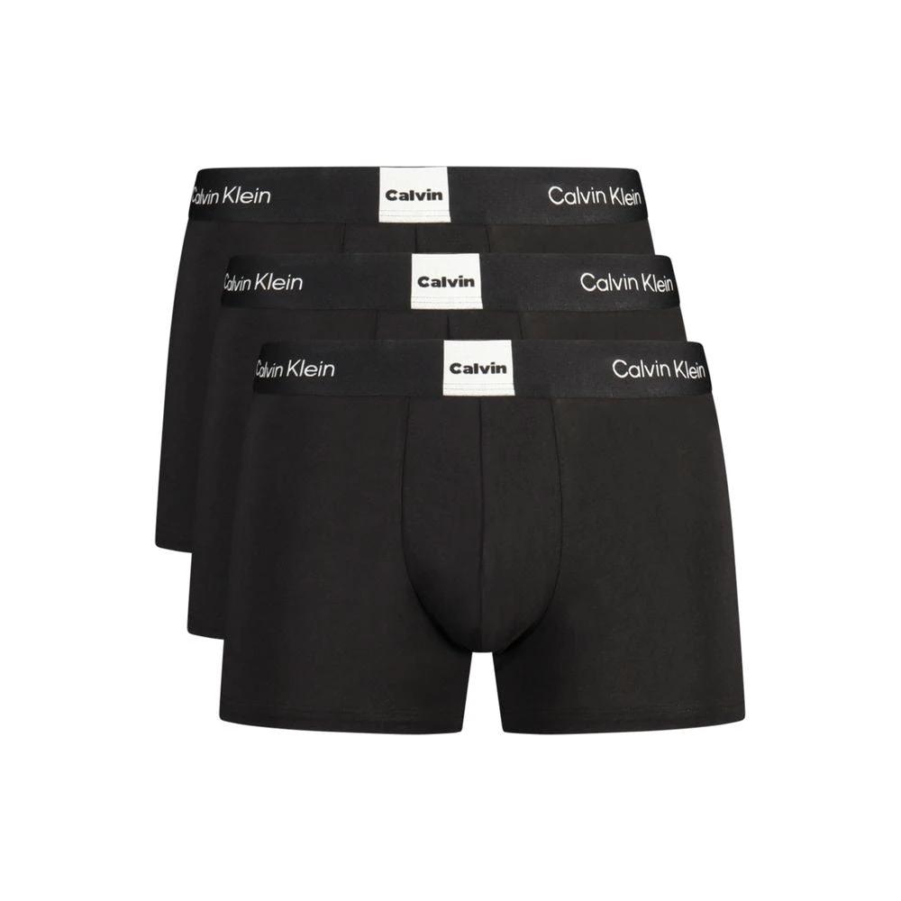 Boxers en coton noir Calvin Klein pour homme