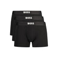 Boxers Hugo Boss en coton noir pour homme