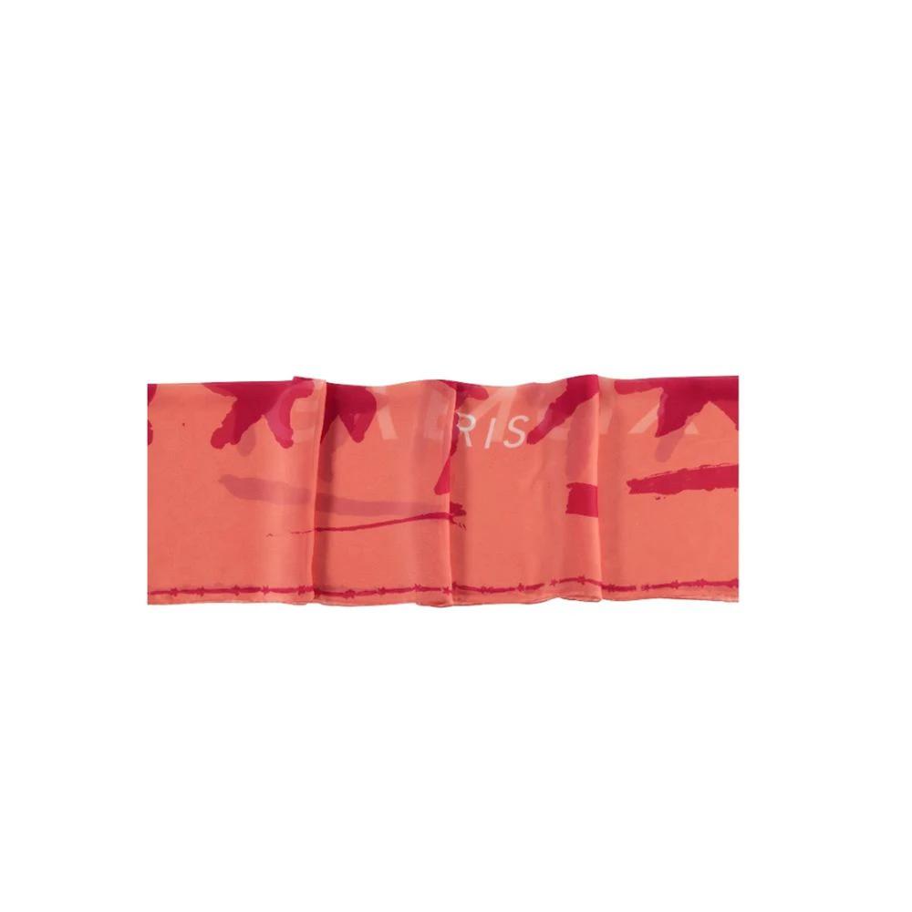 Givenchy Orange Silk Scarf by Givenchy