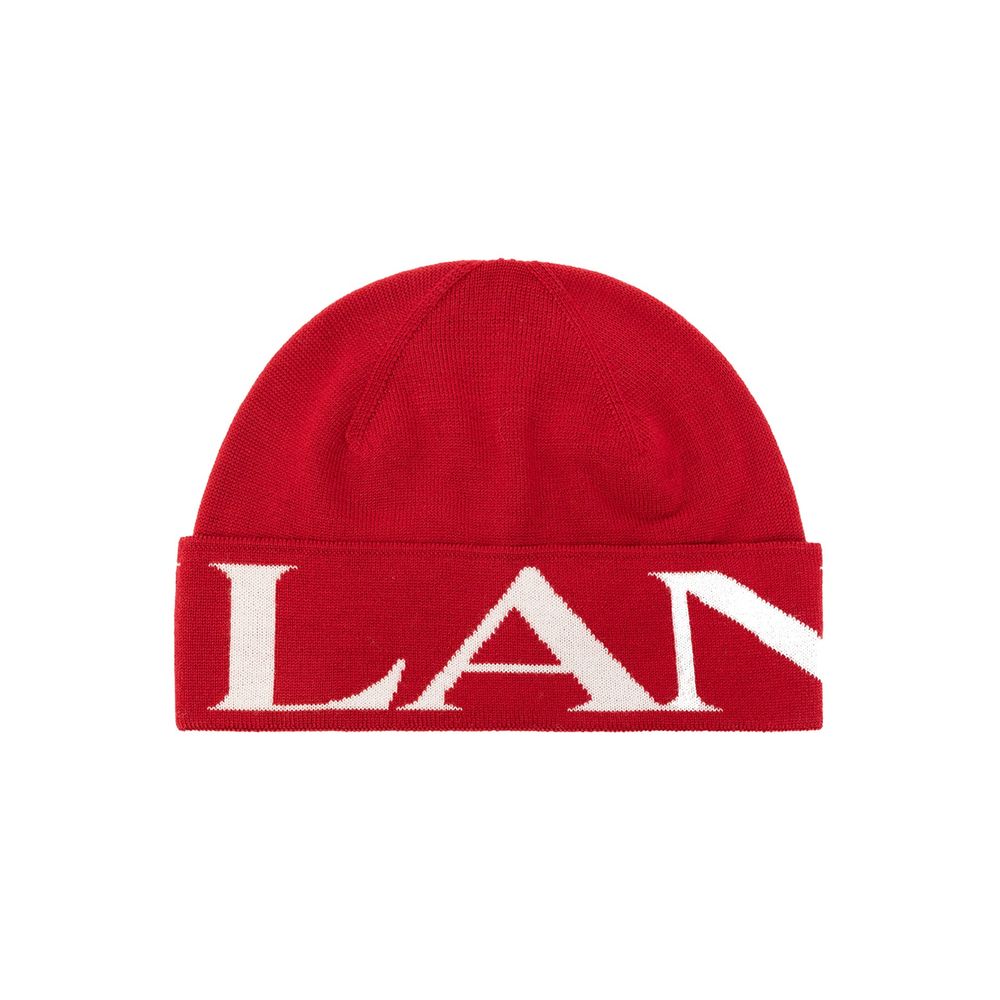 Bonnet en laine multicolore Lanvin