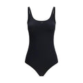 Courrèges Black Elastane One-Piece Swimsuit by Courrèges