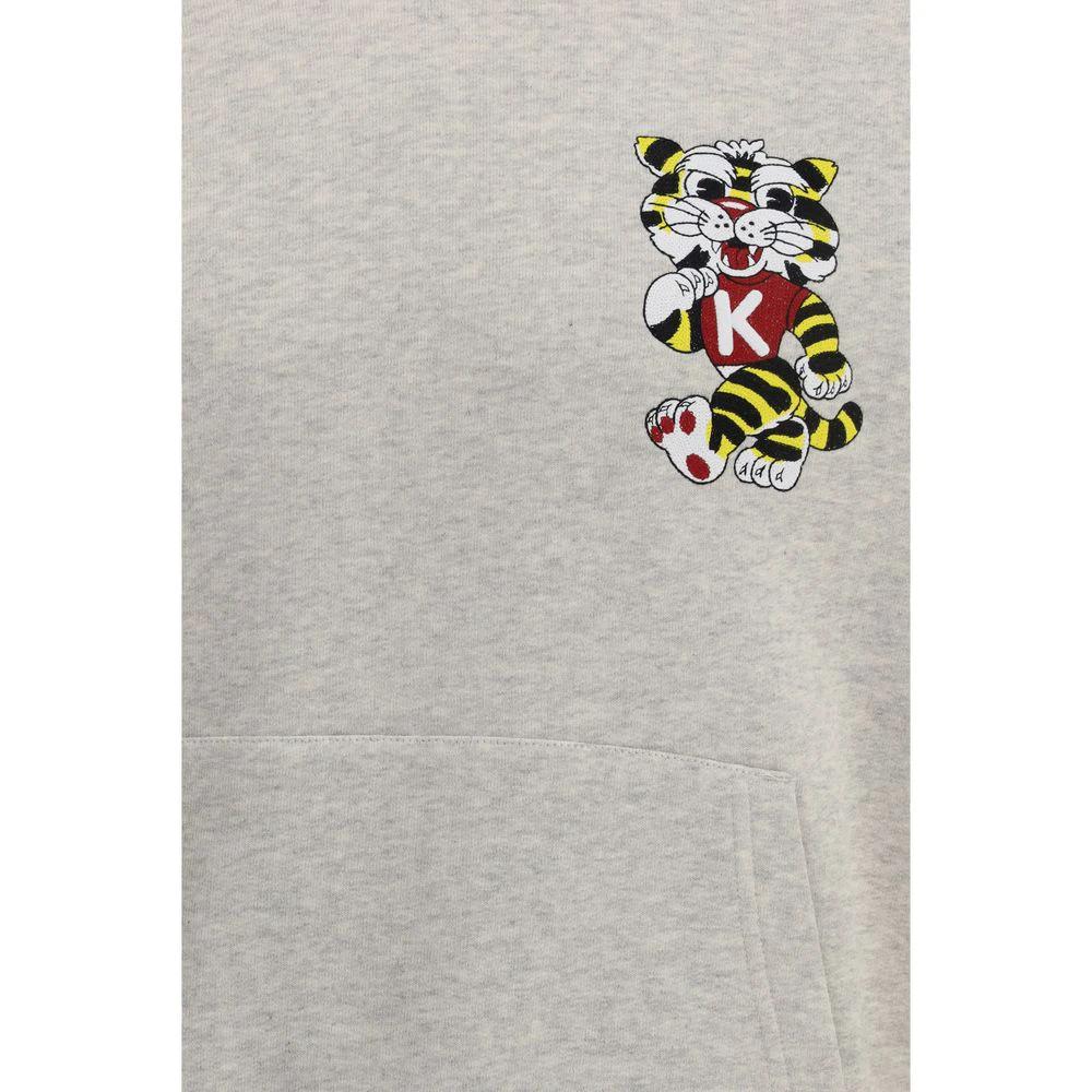 Kenzo Gray Cotton Sweatshirt by Kenzo