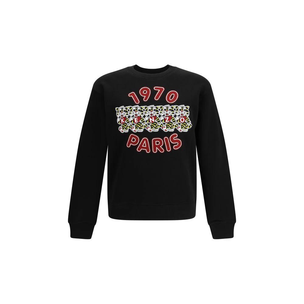 Kenzo Black Cotton Sweatshirt by Kenzo