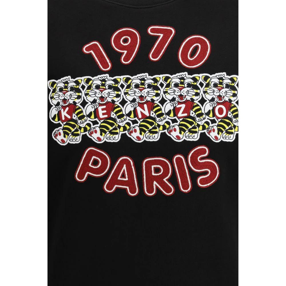 Kenzo Black Cotton Sweatshirt by Kenzo