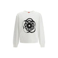 Kenzo White Cotton Sweatshirt by Kenzo
