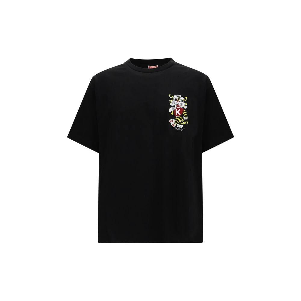 Kenzo Black Cotton T-Shirt by Kenzo