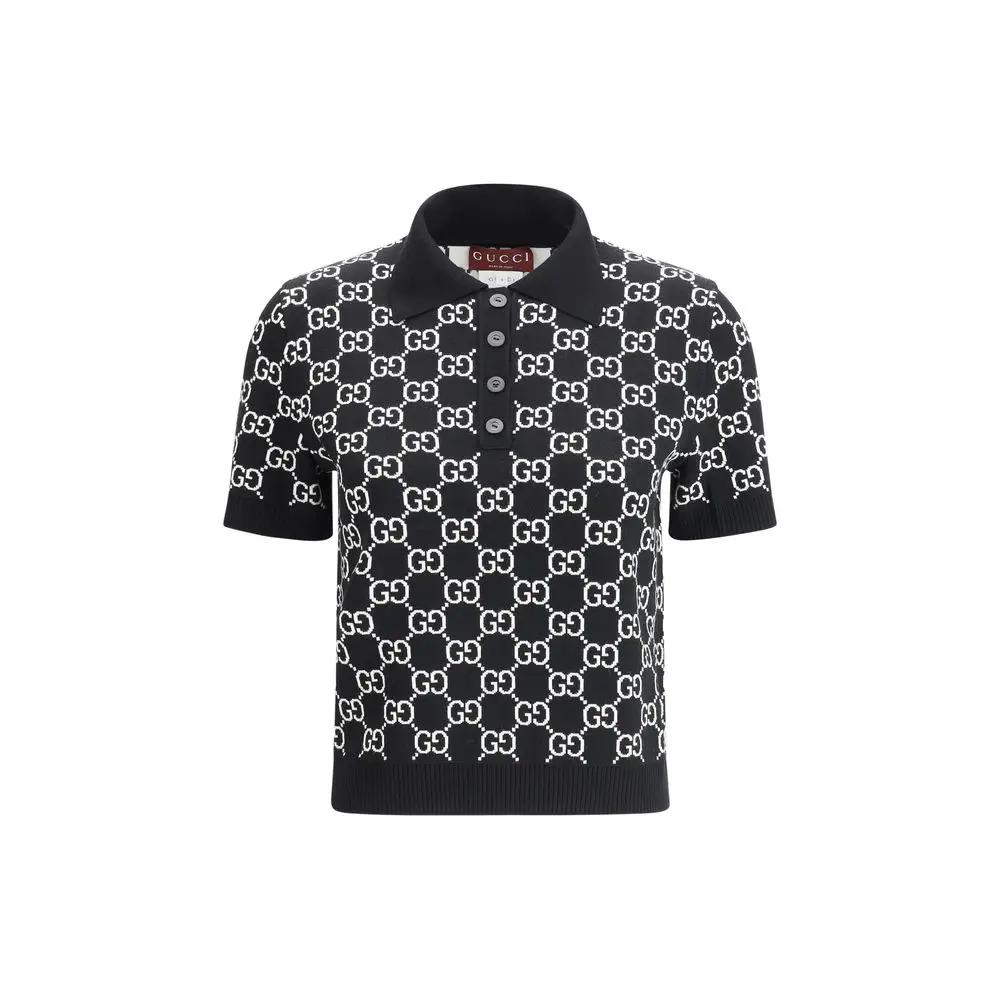 Gucci Black Wool Oves Aries Dress Shirt