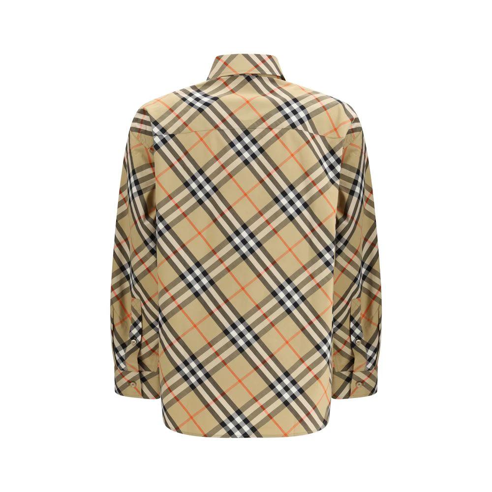Burberry Multicolor Cotton Pattern Shirt by Burberry