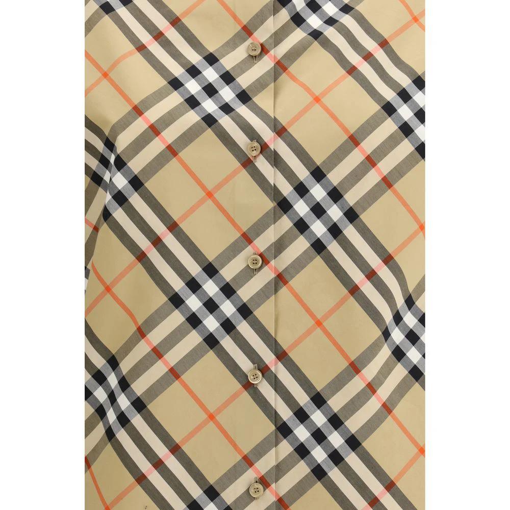 Burberry Multicolor Cotton Pattern Shirt by Burberry