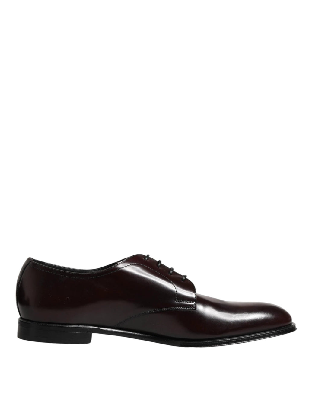 Dolce & Gabbana Black Lace Up Leather Dress Derby Men Shoes by Dolce & Gabbana