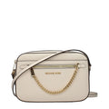 Sac bandoulière en cuir beige Michael Kors