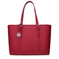 Sac bandoulière en cuir rouge Michael Kors