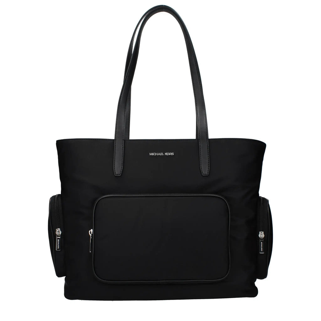 Michael Kors Black Fabric Shoulder Bag