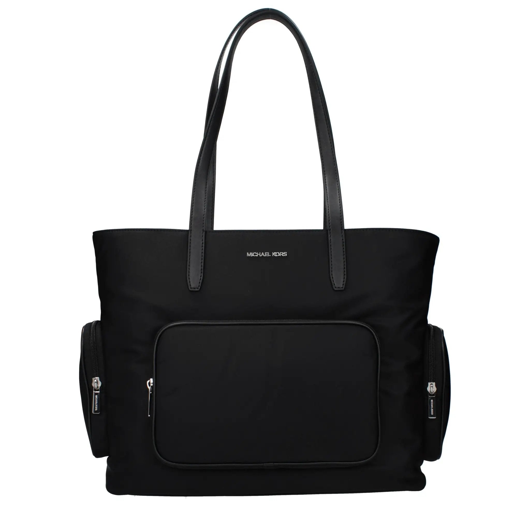 Michael Kors Black Fabric Shoulder Bag