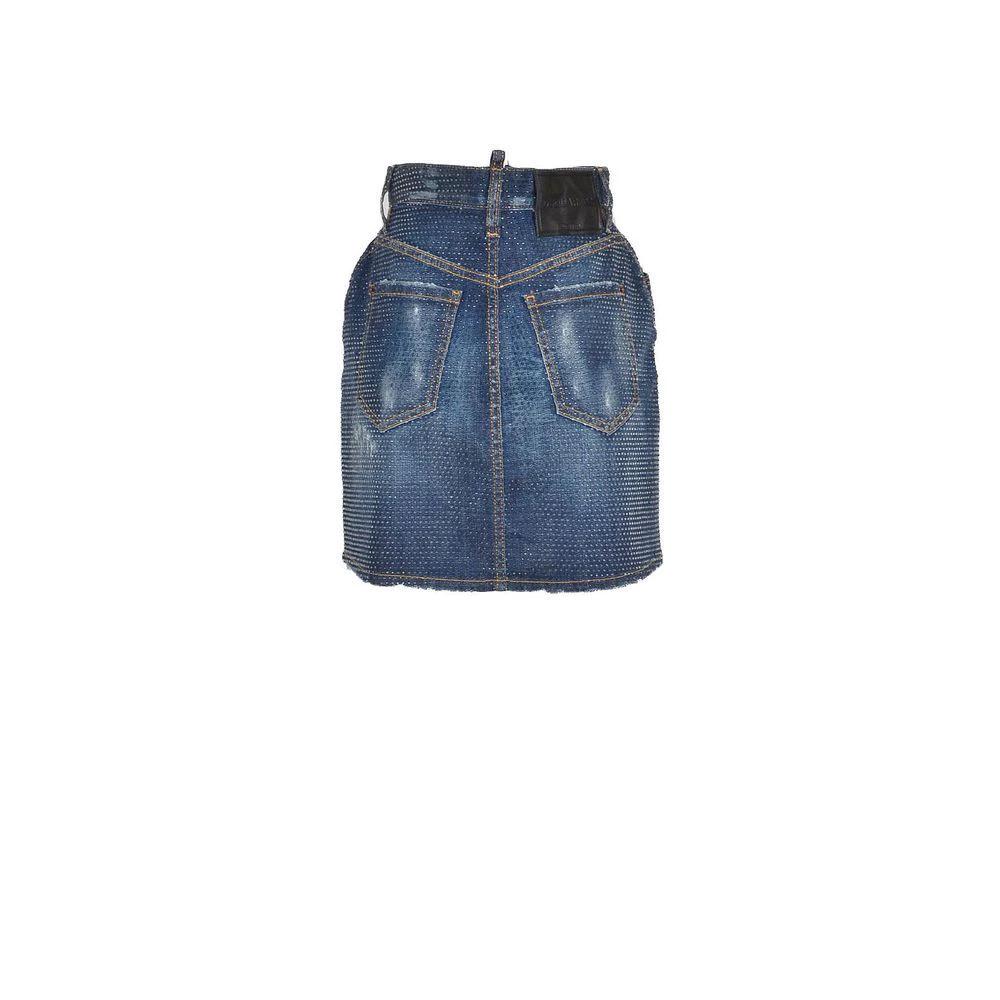 Dsquared² Blue Denim Skirt by Dsquared²